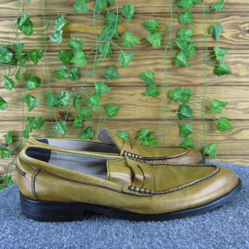 Banana Republic Men Ortholite Lea Brown Leather Size 8 Medium  Used‎ 2025